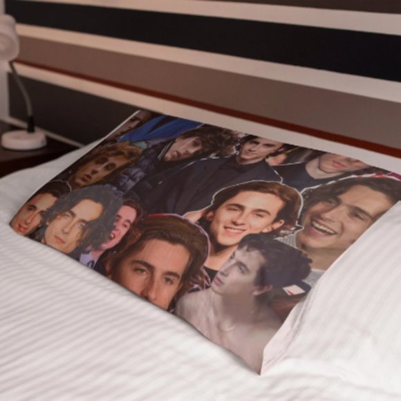 Timothee Chalamet Pillowcase - Timothee Chalamet Bedroom Pillowcase - Picture 1 of 1